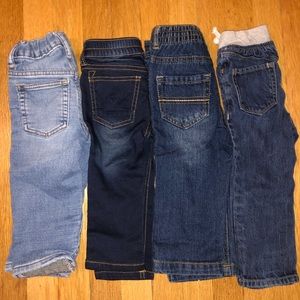 Hudson, Gap, Old Navy, and Cherokee jean bundle